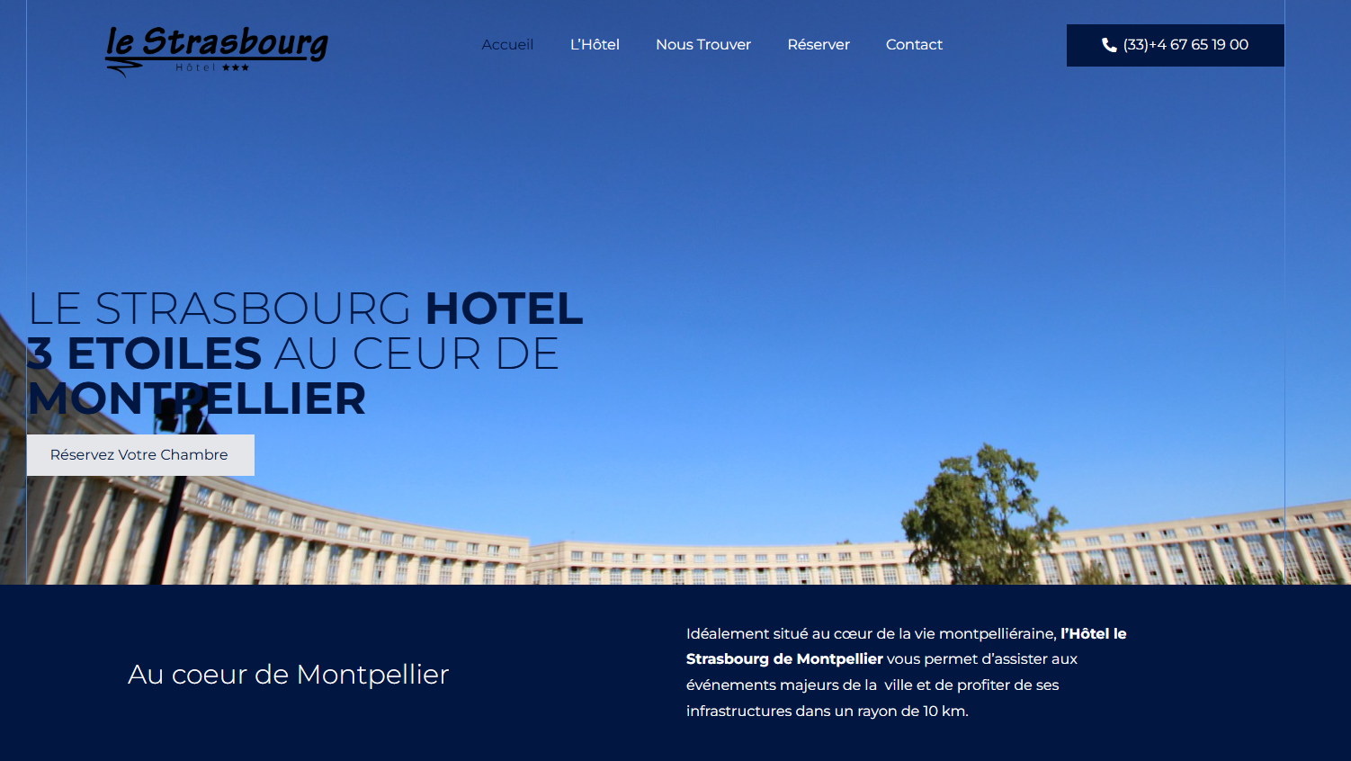 Hotel le Strasbourg web